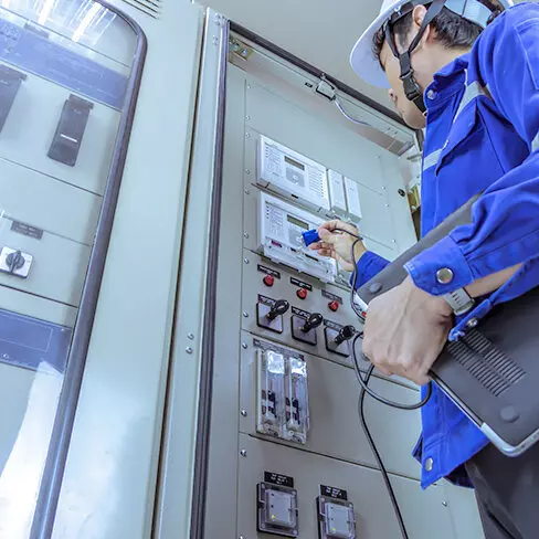 電気設備工事の写真